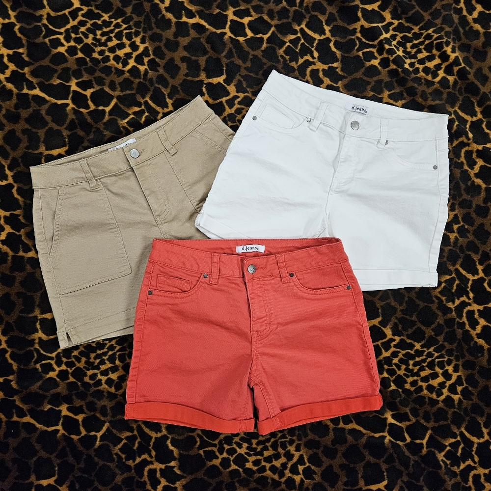 (3) Womens d. jeans Shorts
